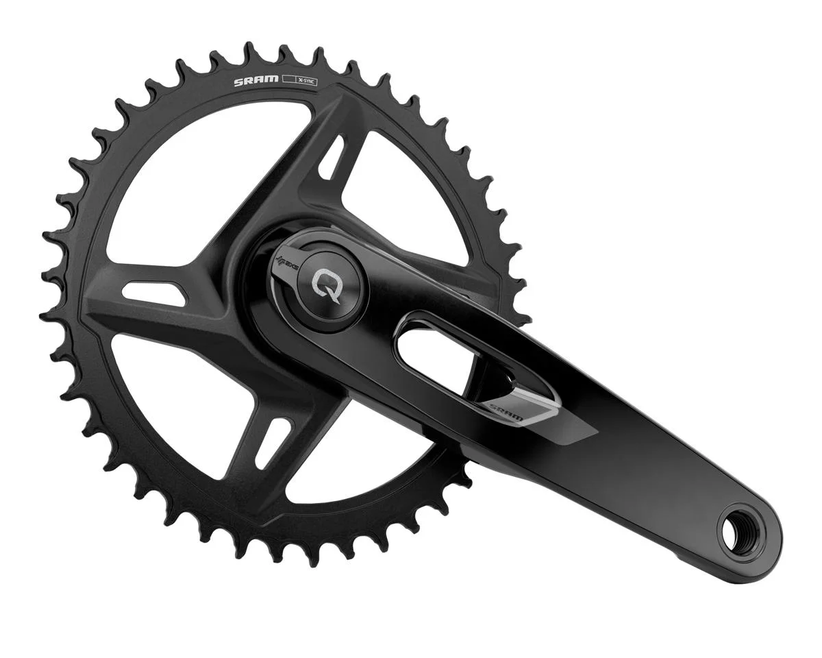 SRAM Rival 1 XPLR AXS Power Meter Crankset (Black) (160mm) (42T) (12/13 Speed) (DUB Wide) (E1) - view 2